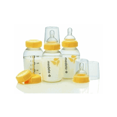 Bottles, Breastmilk 50z 3/Pk - Medline