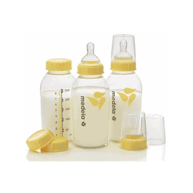 Bottles, Breastmilk 8oz 3/Pk - Medline