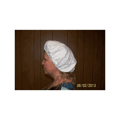 Bouffant, 21", Pyrolon Plus, White - Medline