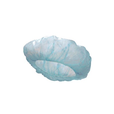 Bouffant 24" Blue, 100/pk 10 pks/cs (1000/cs)