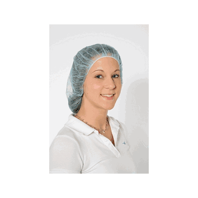Bouffant, 24" Blue Bouffant Hair Cover - Medl
