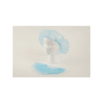Bouffant Cap, 21", Blue - Medline