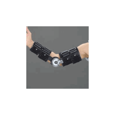Brace, Elbow, Post-op, Trans Rom, Hinged, Lg