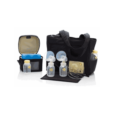 Breast Pump in style on the go tote