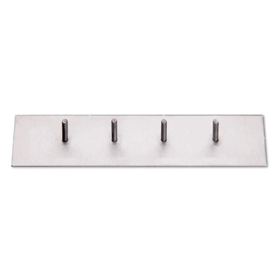 Brush Organizer, Adjustable bar with 4 pegs,