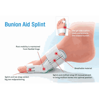 Bunion Splint, Universal, with Strap Closure