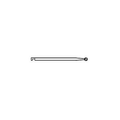 Bur Oral / Bone, Teeth Round Tip 2.3 Mm 6 Flu