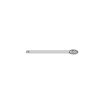 Bur Osteotomy Egg Tip 4.0 Mm 10 Flutes - Burr