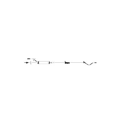 Burette Set, 77.5" Micro Drip Chamber Tubing, 60 Drops / mL 