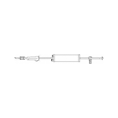 Burette Set, without Automatic Shutoff, Priming Volume: 3 mL, 20"