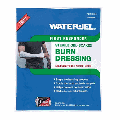 Burn Dressing, 4" x 16" Rectangle Pad