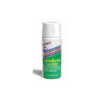 Burn Relief, 4.5 oz. Spray Can, Aloe Vera/Lidocaine
