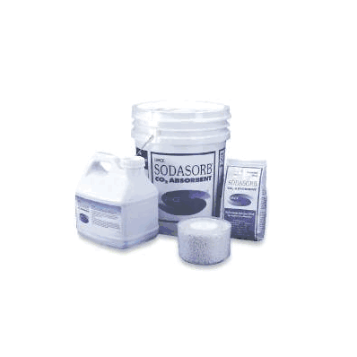 C02 Absorbent, 1.64 Liter Soda/Lime Canister-Pack