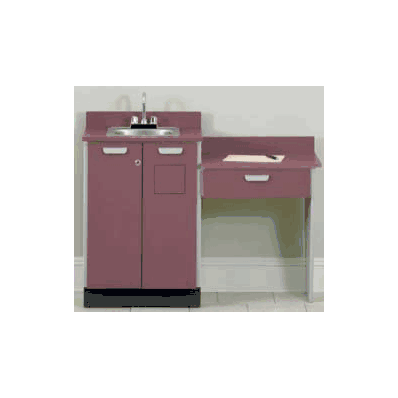 Cabinet #8820, Sink Faucet #022, Desk #076, W
