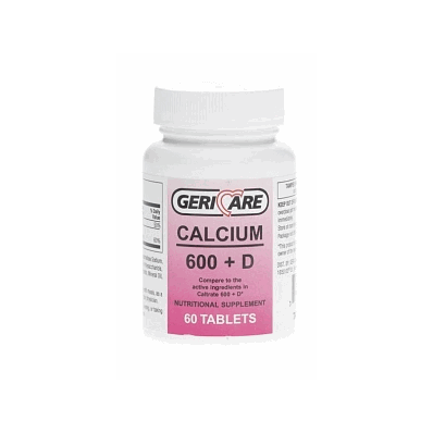 Calcium 600mg+Vit D3 200 Iu Tab 60/Bt - Medli