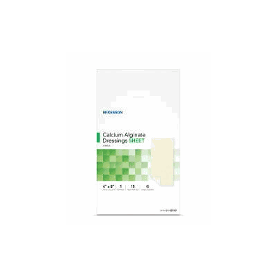 Calcium Alginate Dressing Mckesson Rectangle