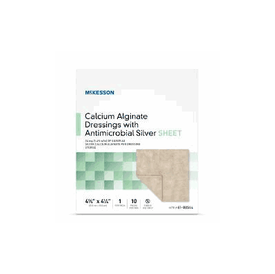 Calcium Alginate Dressing With Antimicrobial
