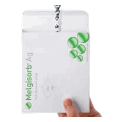 Calcium Alginate Dressing with Silver, 2" x 2" Square