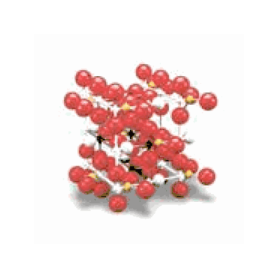 Calcium Sulfate Ionic Lattice Model