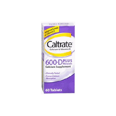Calcium Supplement Caltrate Plus Tablet 60 P