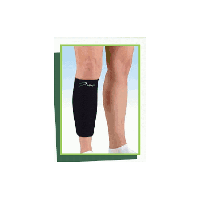 Calf sleeve, large, 15 to 17", neoprene, pull-on