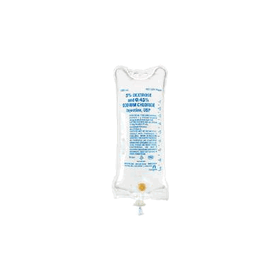 Caloric Agent, 5% - 0.45% 1000 mL