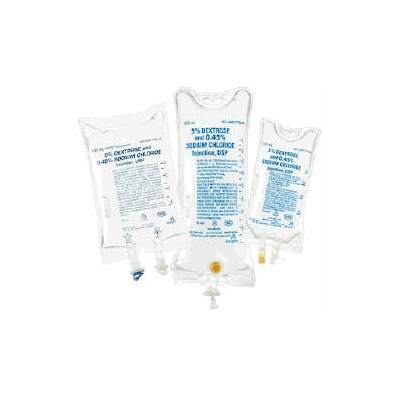 Caloric Agent, 5% - 0.45% 250 mL