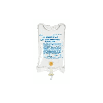 Caloric Agent, 5% - 0.9% 500 mL