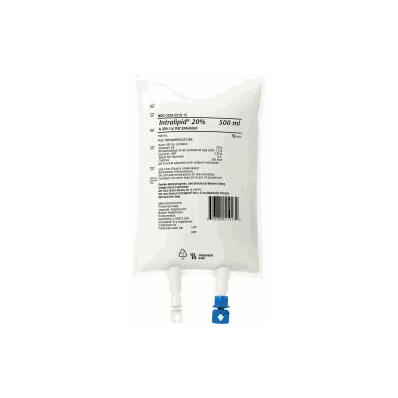 Caloric Intralipid Fat Emulsion 20% IV Solu
