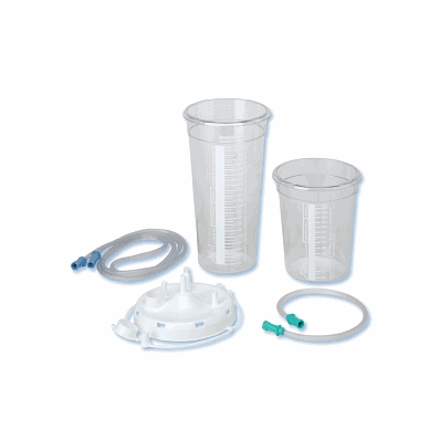 Canister, Suction, 1500cc, 48/Cs - Medline