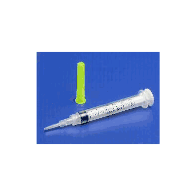 Cannula with Syringe, 3mL, 15 gauge, 1/2" with Blunt Tip