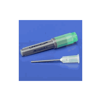 Cannula With Syringe Monoject Lifeshield* Blu