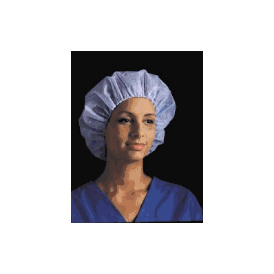 Cap, Bouf Blu Xlg 24" (100/Bx) - - Busse Hos