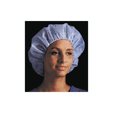 Cap, Bouf Perfm Lf Sb 24" Blu (100/Bx) - - M