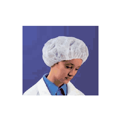 Cap, BoufFant Blu Lg (500/Cs) - - Kimberly C