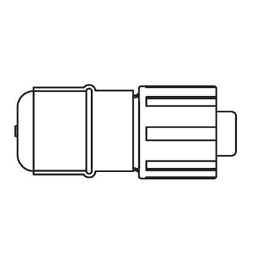 Cap, Intermittent Injection, Priming Volume 0.1 mL