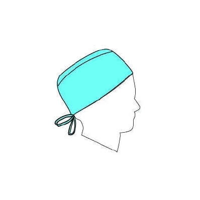 Cap, Surgeon Blu Lg (100/Pk 3pk/Cs) - - Kimb