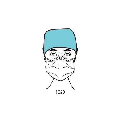 Cap, Surgeon Grn (100/Bx) - - Precept Medica