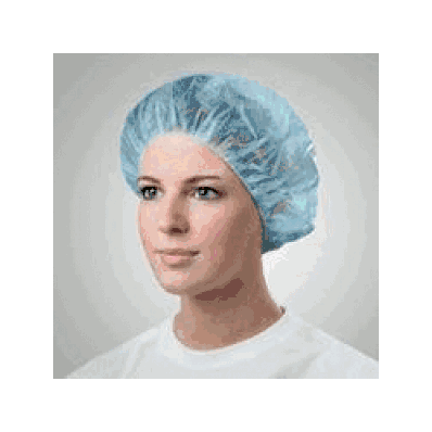 Cap, Tronex, Bouffant, 21", Blue - Medline