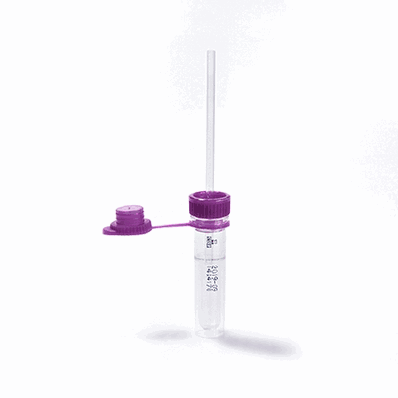 Capillary Blood Collection Tube, 200 L Flat Bottom Attached Cap