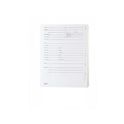 Card, Mount, Ecg, 100 Sheets / Pack - Medline