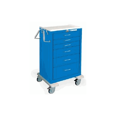Cart 29 X 46.5 X 24.5 Inch 6 Drawers - Cart,