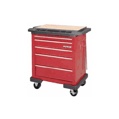 Cart 33.7 X 34.3 X 19.7 Inch 5 Drawers - Cart