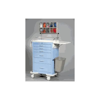 Cart, Anes 6dr 2tone W/Lock Slate Blu - - Fu