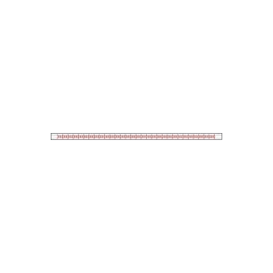 Cartridge Tube Baumanometer Mylar 300 Mmhg,