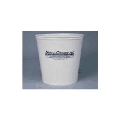 Cast Bucket 165 Oz., Paper Wax Covering, Disp