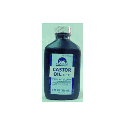 Castor Oil Swan Liquid 4 Oz. - Castor Oil, O