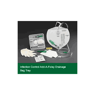 Cath Tray, Foley Ic+ W/O Cath 2l Bg (10/Cs) -