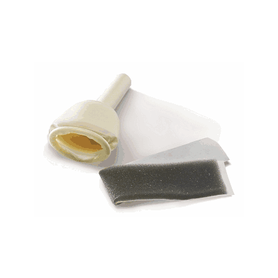 Catheter, External, Male, 3 Adh Strip, 1.3"