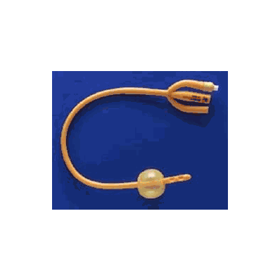 Catheter, Foley 3way Sil 30cC 18fr (10/Bx) -